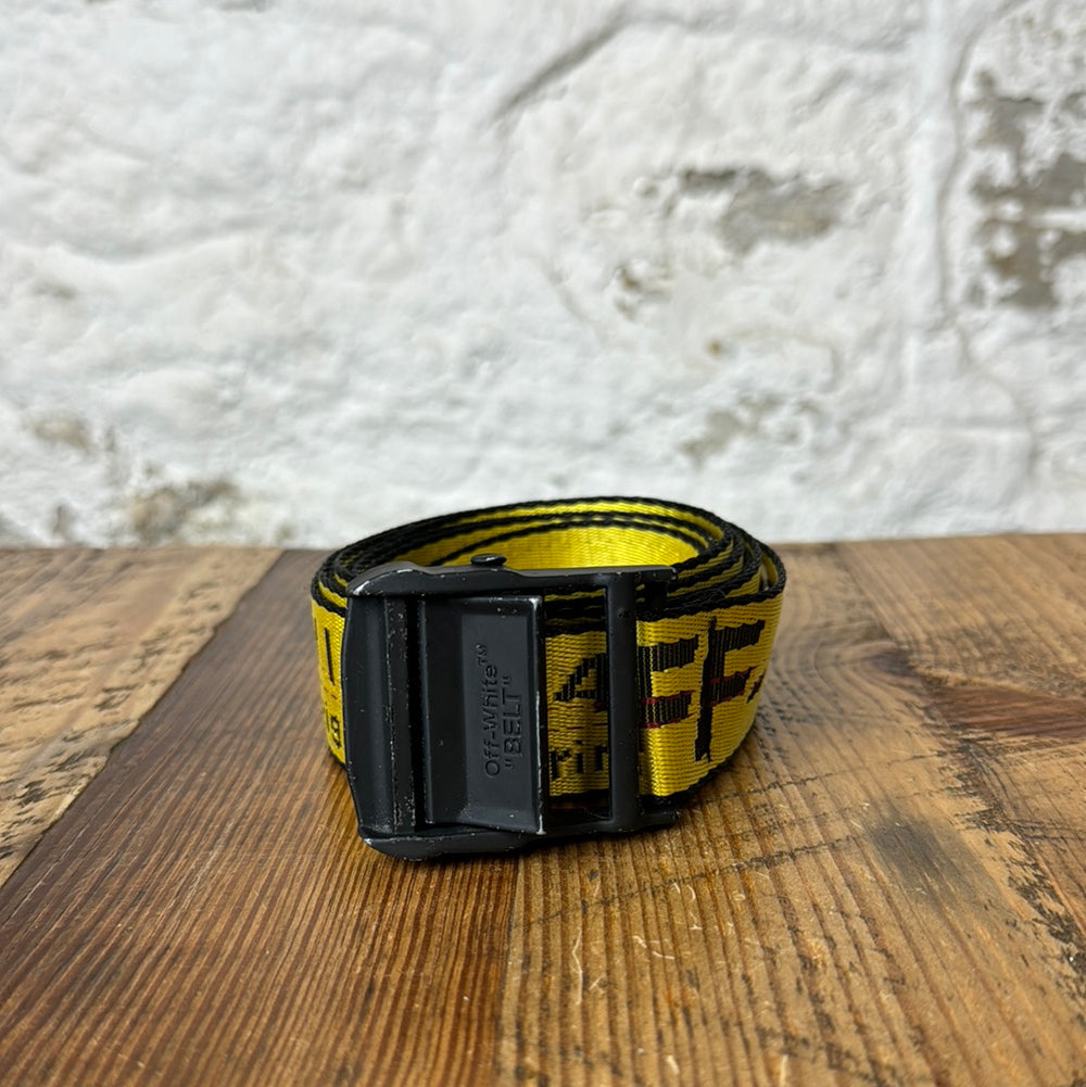 Off White Big Yellow Belt