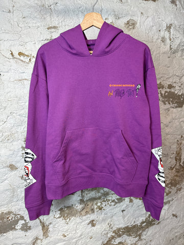 Chrome Hearts Matty Boy Thats That Hoodie Purple Sz S