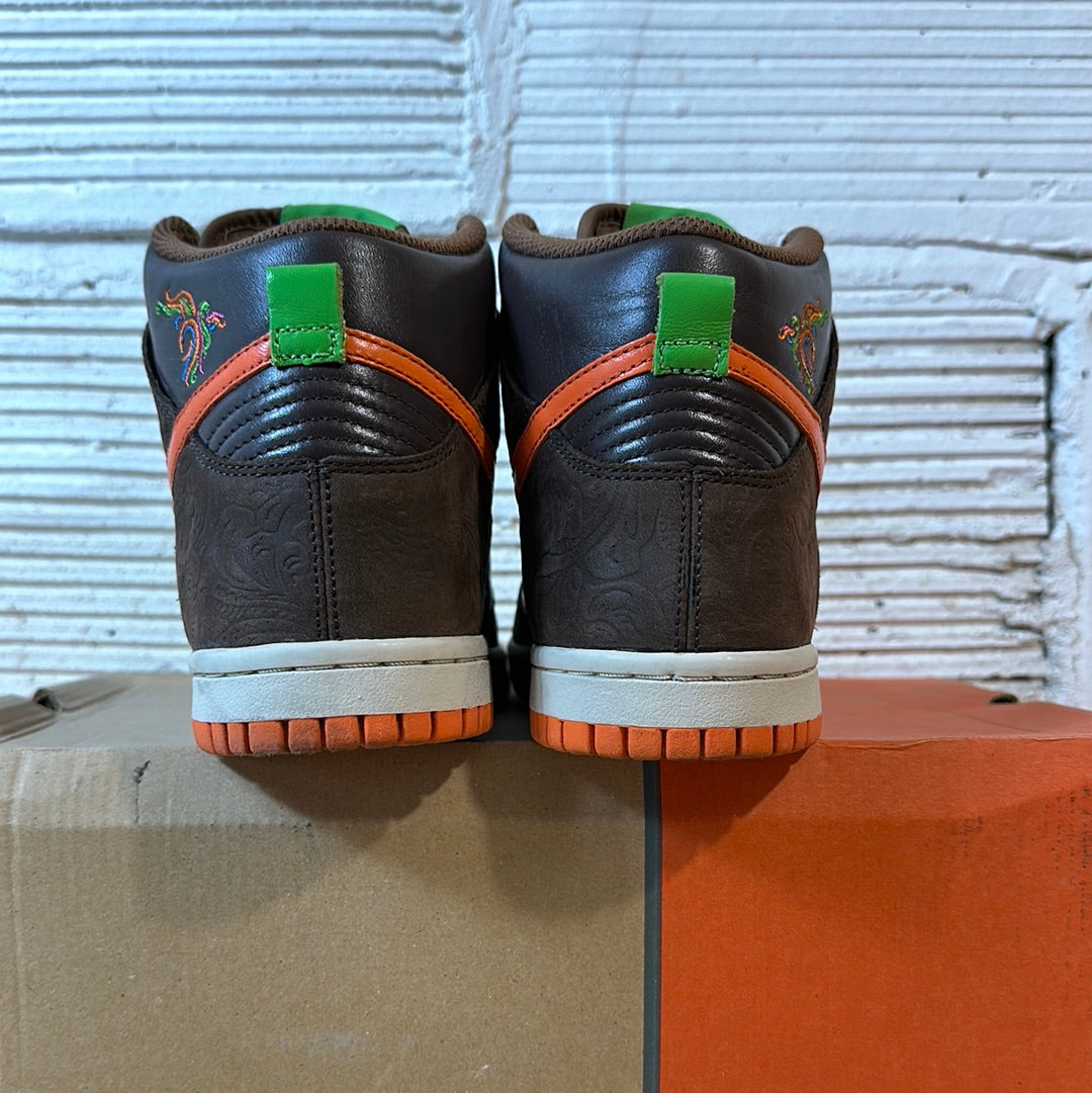 Nike Dunk High Premium Cinder Sz 6