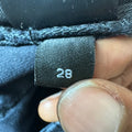 Amiri Plain Faded Black Denim Jeans Sz 28