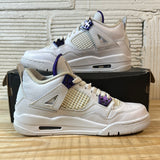 Air Jordan 4 Purple Metallic Sz 6Y