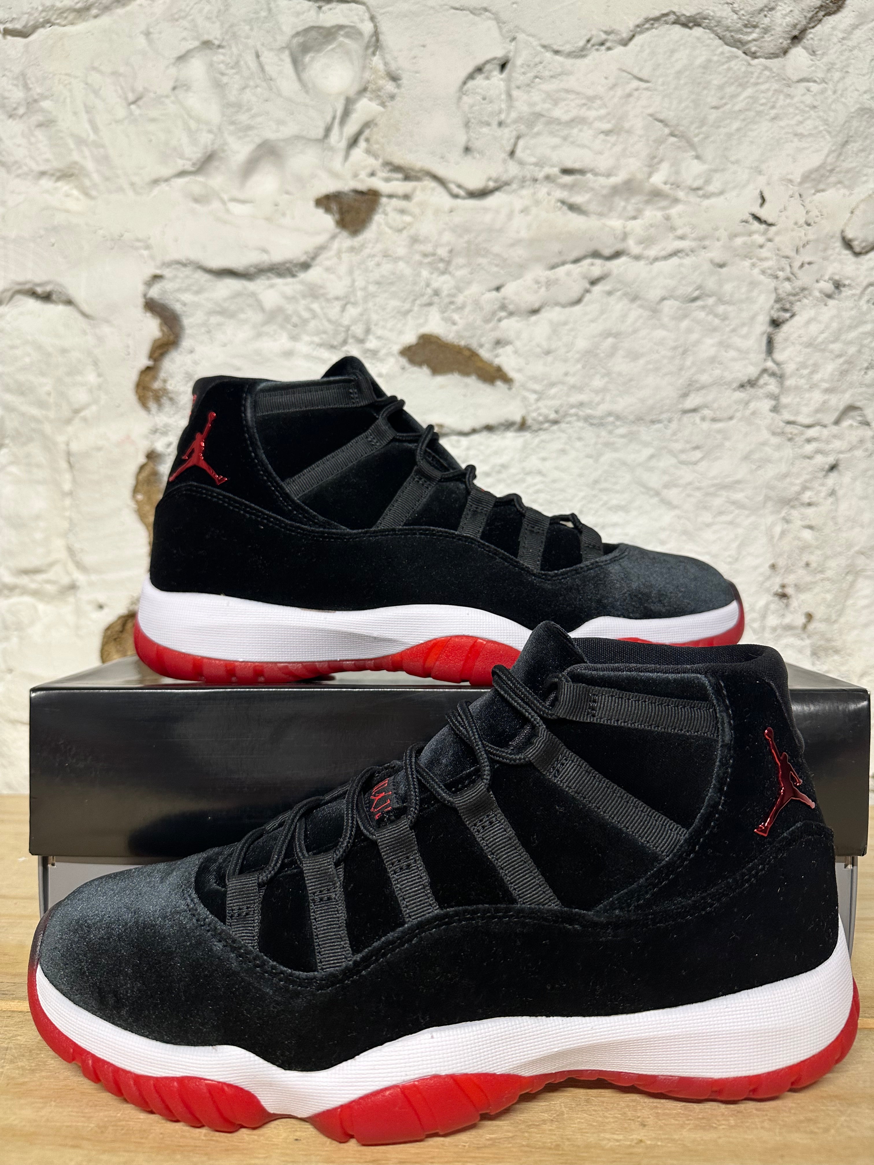 Air Jordan 11 Bred Velvet Sz 10 (11.5W) DS
