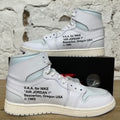 Air Jordan 1 High Virgil Abloh Archive Alaska Sz 10