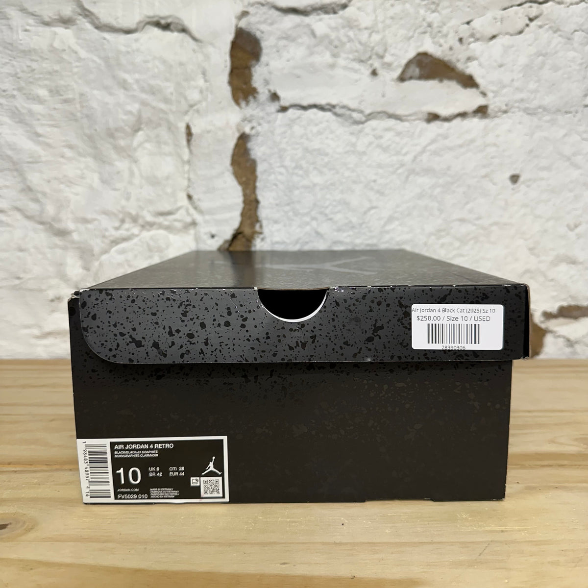 Air Jordan 4 Black Cat (2025) Sz 10