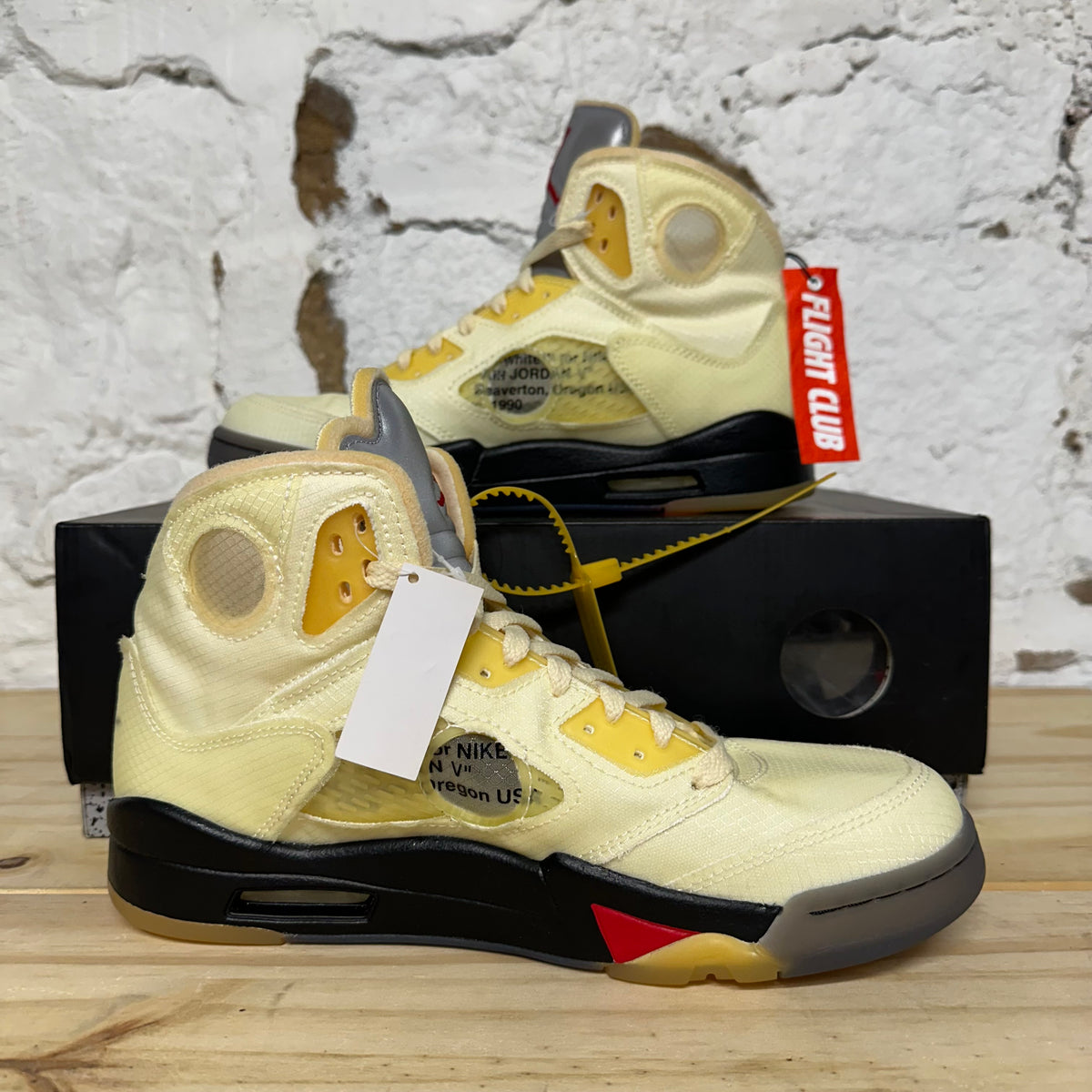 Air Jordan 5 Off-White Sail Sz 8.5 DS