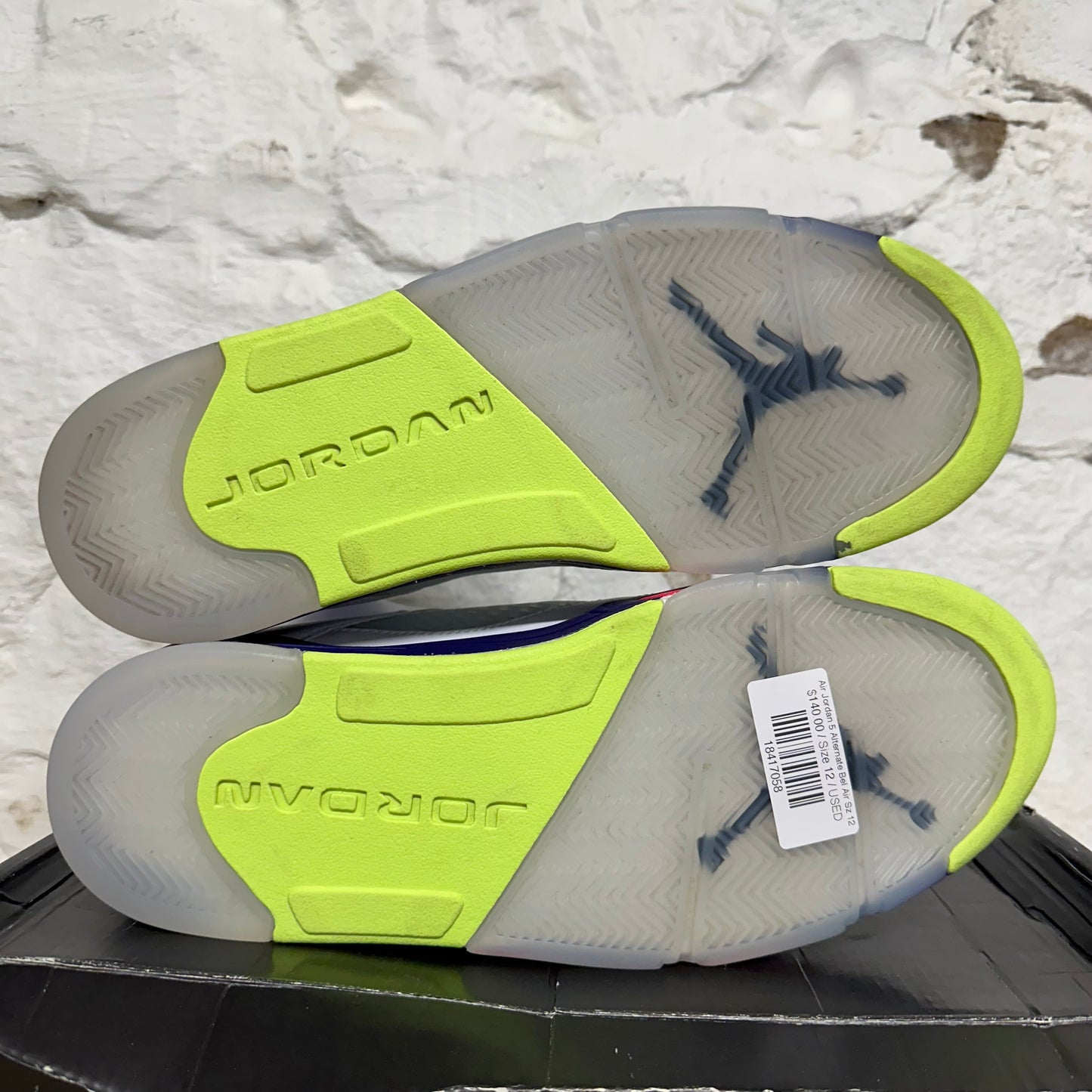 Air Jordan 5 Alternate Bel Air Sz 12