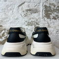 Dolce Gabbana White Black Daymaster Sneaker Sz 8 No Box