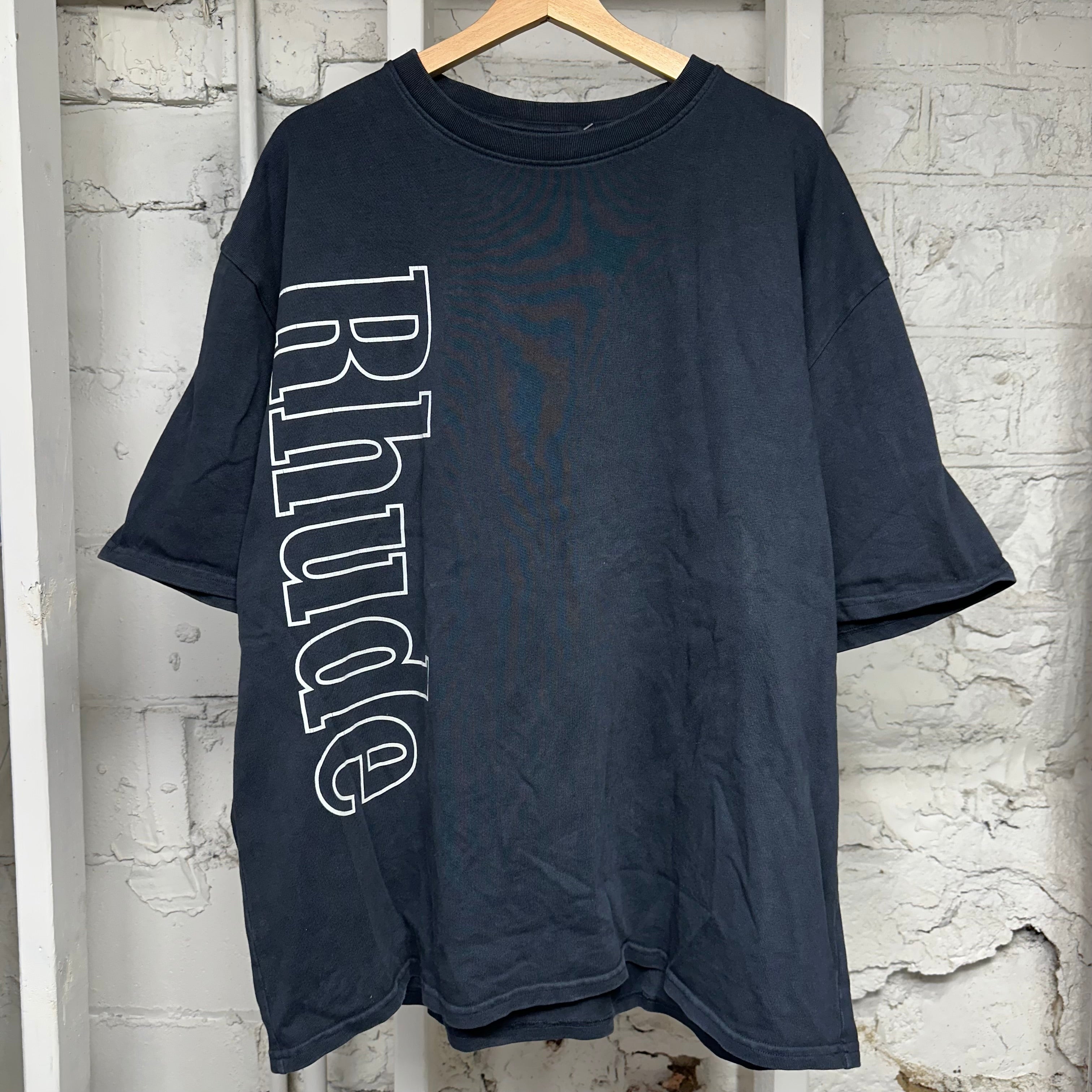 Rhude Side Logo Black T-Shirt Sz XXL
