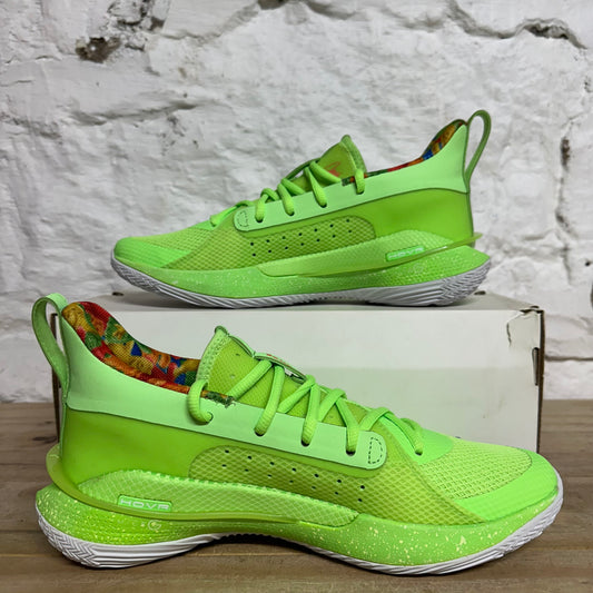 Under Armour Curry 7 Sour Patch Kids Lome Sz 7.5 DS