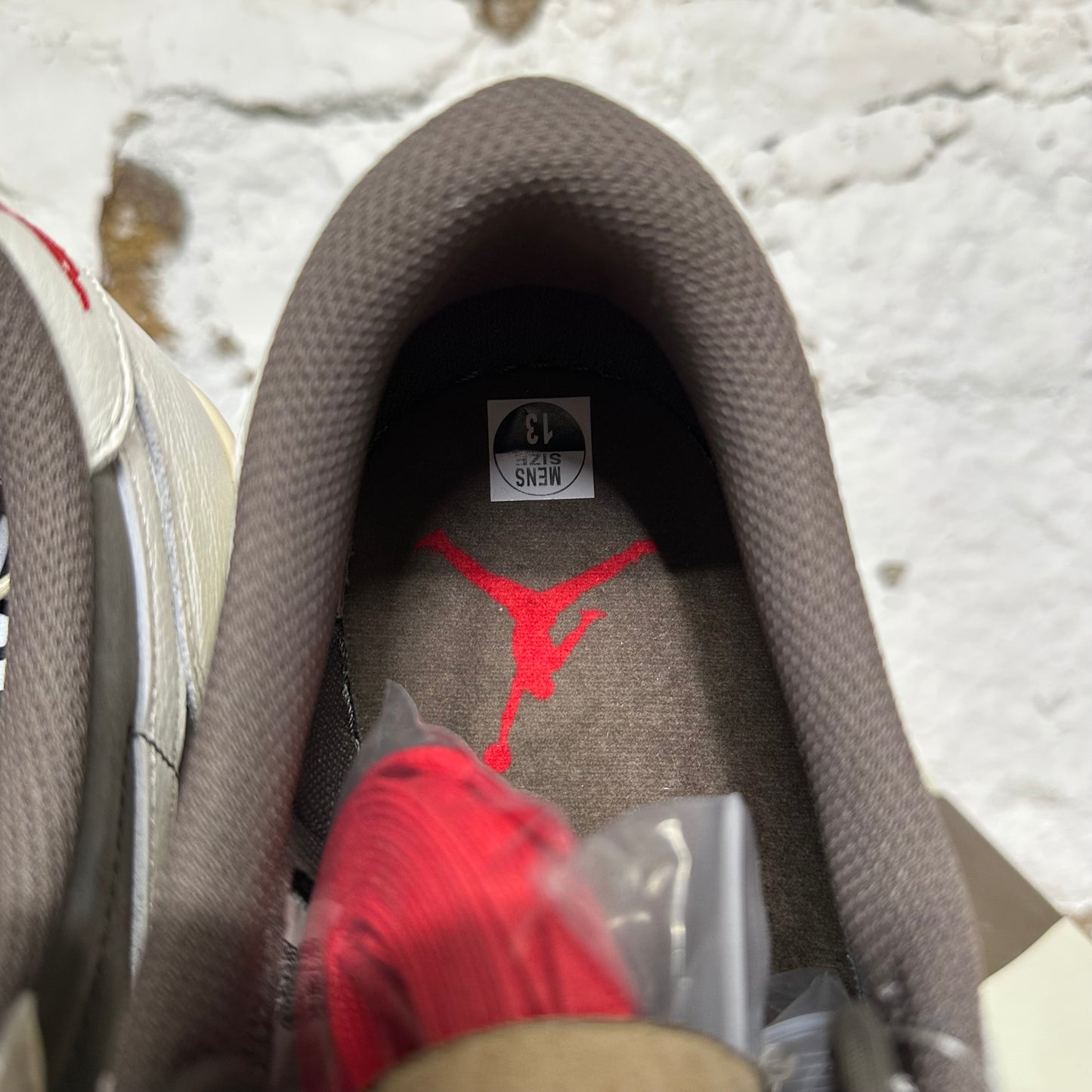 Air Jordan 1 Low Travis Scott Reverse Mocha Sz 13 DS