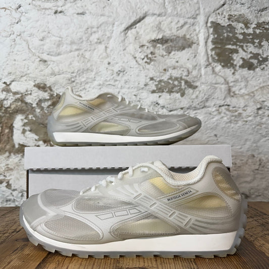 Bottega Veneta Transparent White Orbit Sneaker Sz 12 (45)