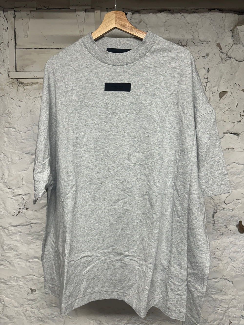 Fear of God Essentials Light Grey T-Shirt Sz M DS