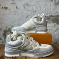 Louis Vuitton Grey White Skate Sneaker Sz 13 (11.5LV)