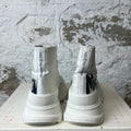 Alexander Mcqueen Spellout Tread High Boot White Sz 8 (41)