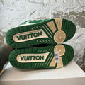 Louis Vuitton Green White Skate Sneaker Sz 12 (10.5LV)