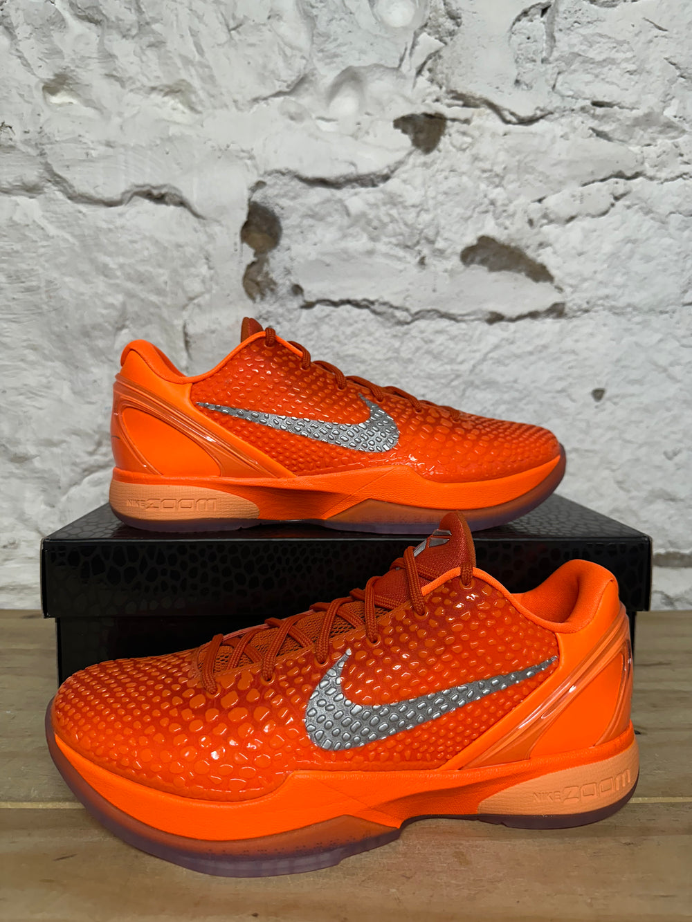 Nike Kobe 6 Protro Total Orange Sz 10 DS