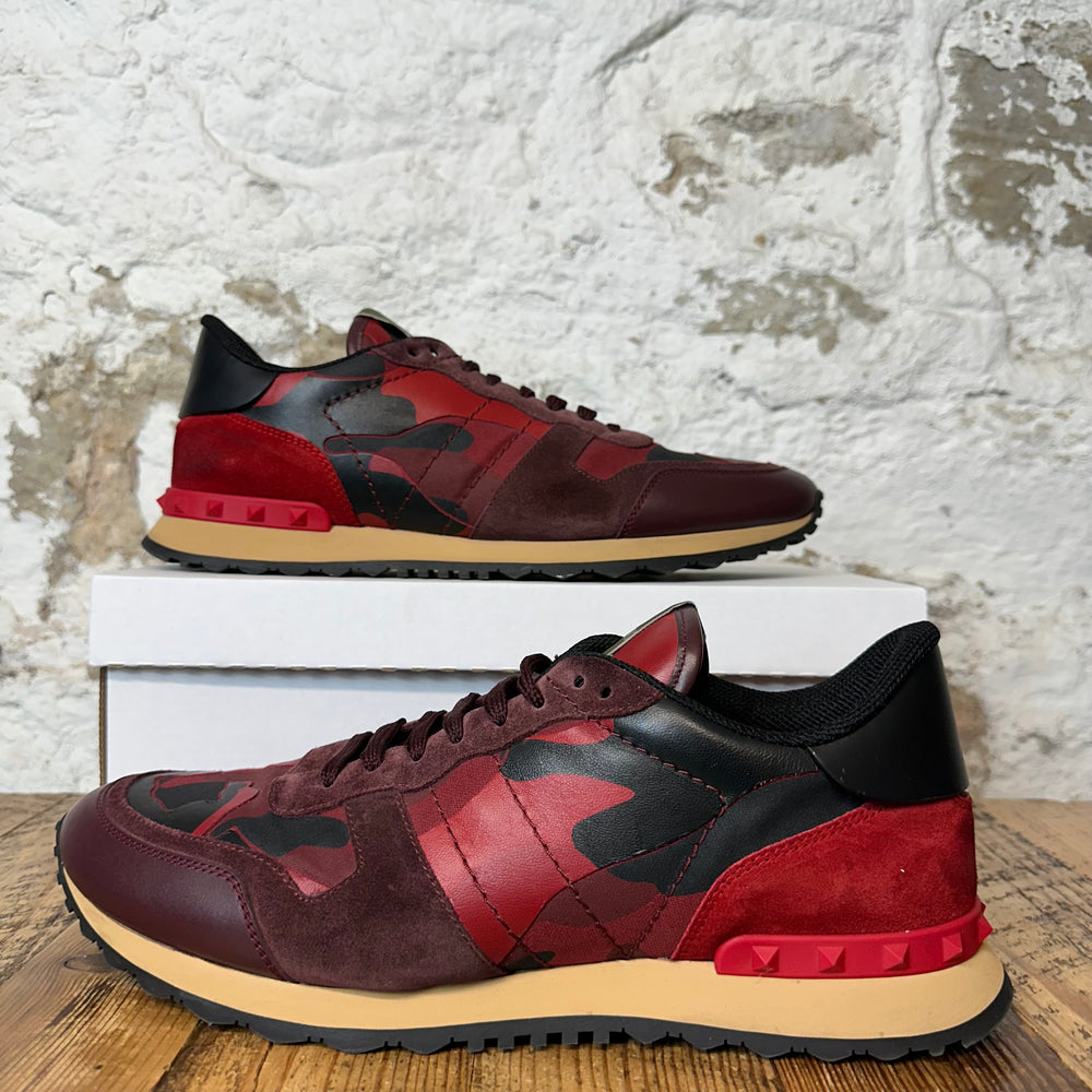 Valentino Red Camo Rock Runner Sneaker Sz 13 (46)
