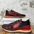 Valentino Red Camo Rock Runner Sneaker Sz 13 (46)
