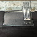 Amiri MX1 Grey Paisley Black Denim Jeans Sz 32