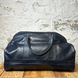 Burberry Navy Duffle Bag