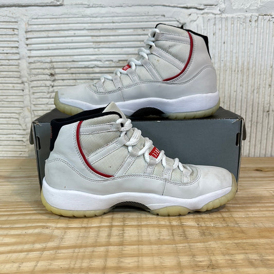 Air Jordan 11 High Platinum Tint Sz 5Y