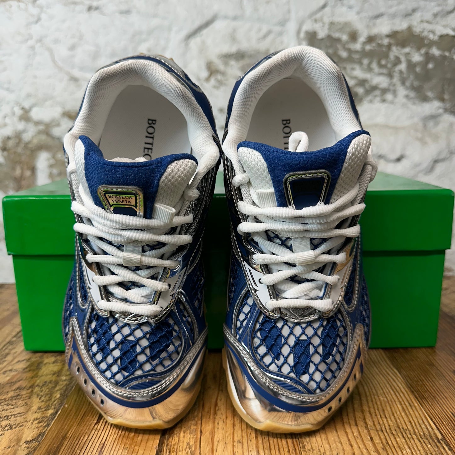 Bottega Veneta Blue Venezia Orbit Sneaker Sz 4.5 (36)