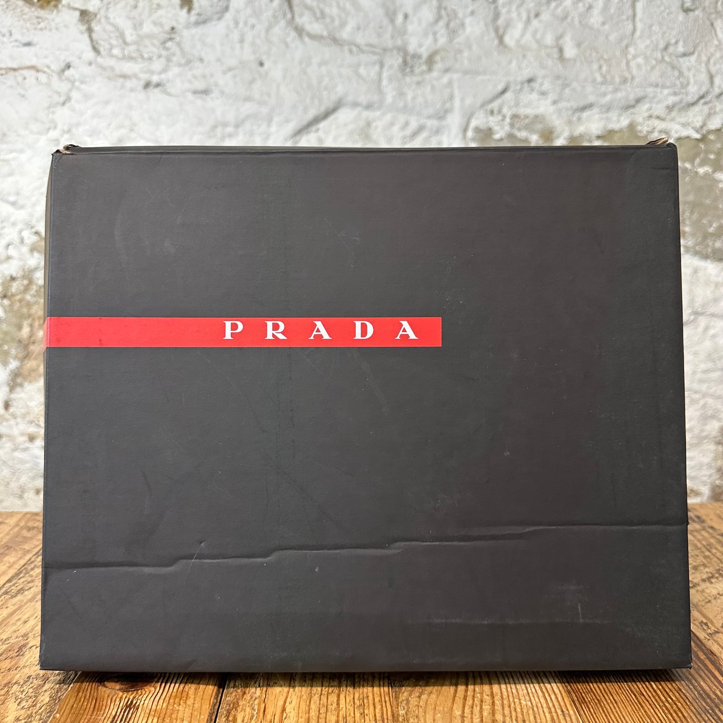 Prada Americas Cup Blue Rubber Grey Sneaker Sz 8 (41)