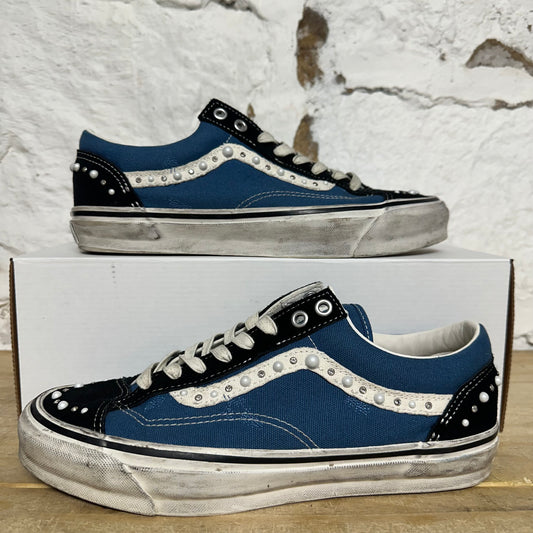 Vans LX Old Skool 36 Pearlized Black Navy Sz 10