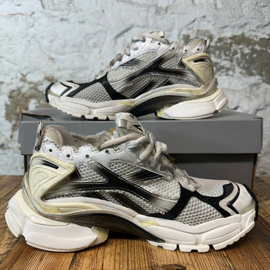 Balenciaga Runner Black White Gradient Sneaker Sz 8 (41)