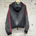 Vale Anthem Black Track Hoodie Sz L