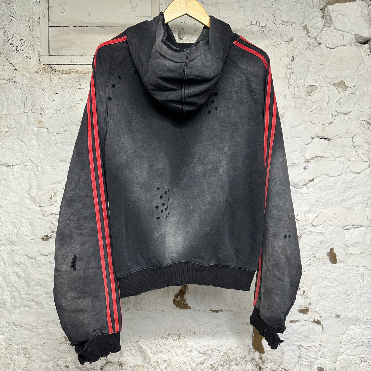 Vale Anthem Black Track Hoodie Sz L