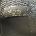 Prada Americas Cup Triple Black Patent Sneaker Sz 11