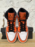 Air Jordan 1 Mid Turf Orange Sz 10