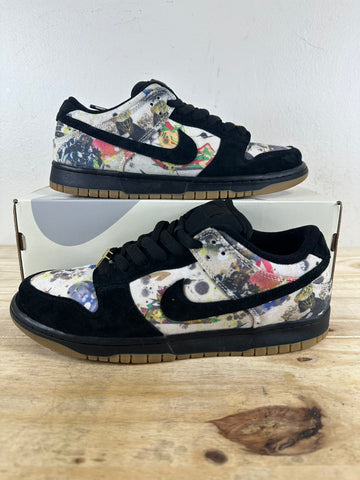 Nike SB Dunk Low Supreme Rammellzee Sz 10