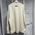 Essentials Big Spell Cream L/s Sz XL