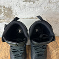 Louis Vuitton High Black Monogram Rivoli Sneaker Sz 12.5 (11LV)