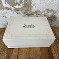 Alexander Mcqueen Silver Tab White Sneaker Sz 6.5 (39)