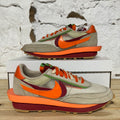 Nike LD Waffle Sacai CLOT Orange Blaze Sz 9.5 DS