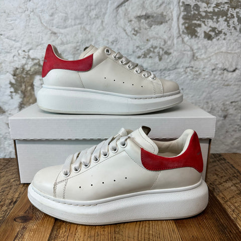 Alexander Mcqueen Red Tab White Sneaker Sz 6 (38) No Box