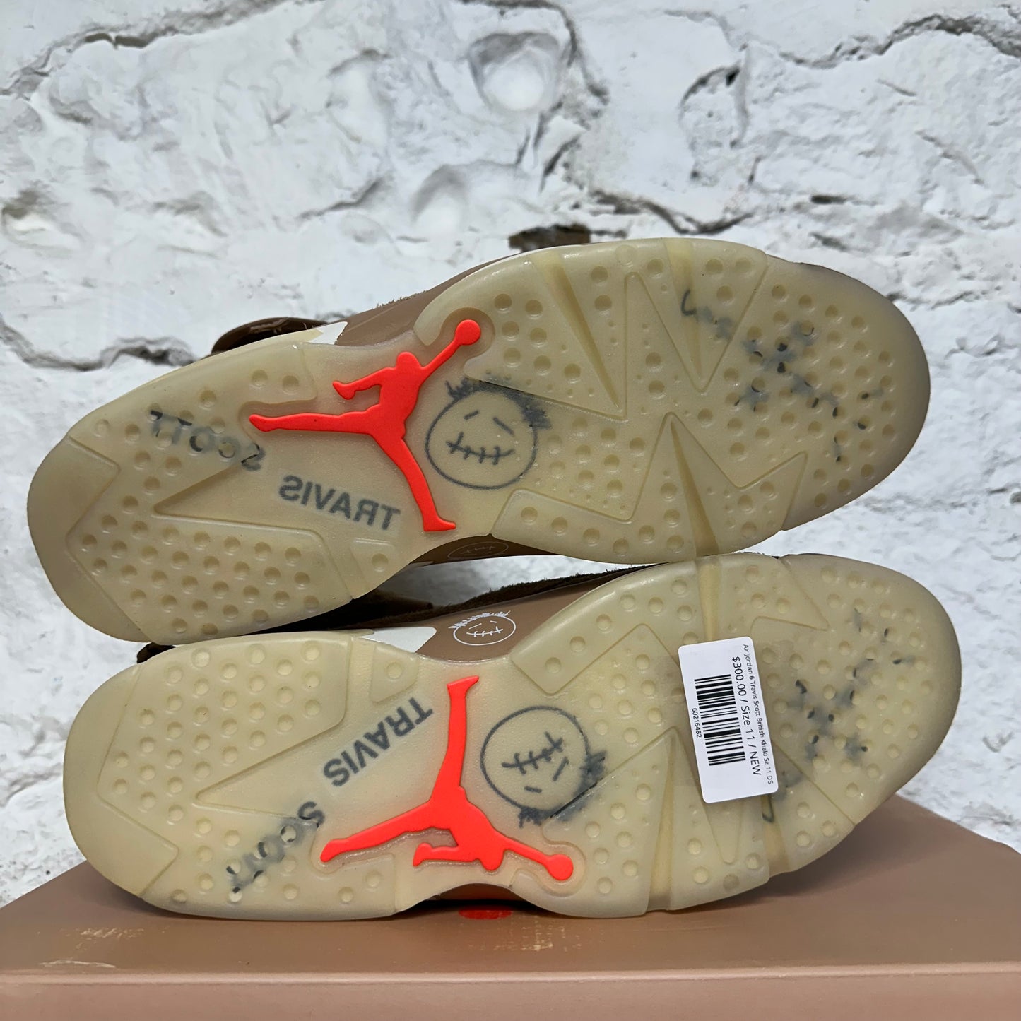 Air Jordan 6 Travis Scott British Khaki Sz 11 DS