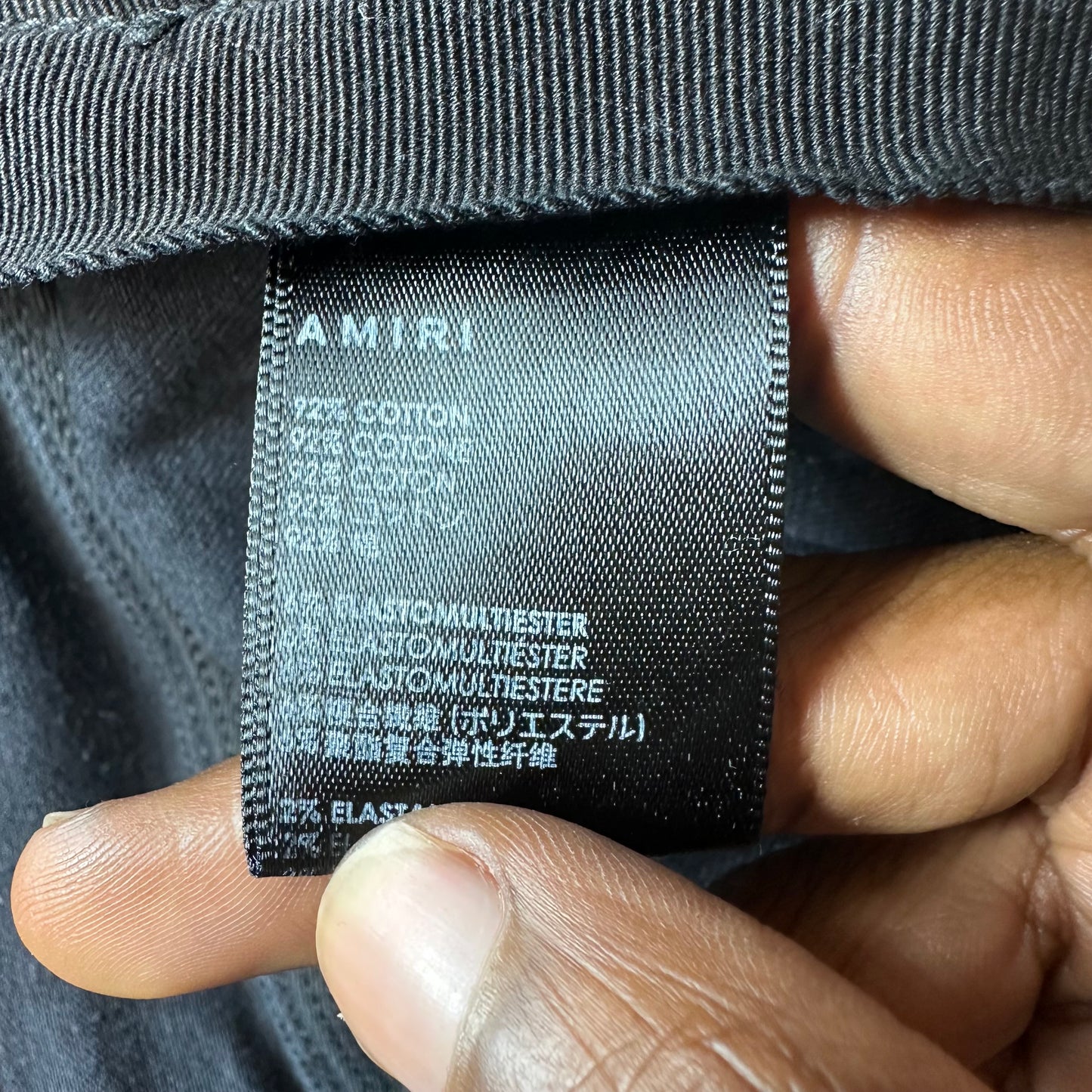 Amiri MX1 Brown Paisley Black Denim Jeans Sz 31