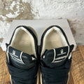 Rick Owens Low TurboWPN Black Cream Sneaker Sz 8.5