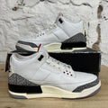 Air Jordan 3 White Cement Reimagined Sz 10.5