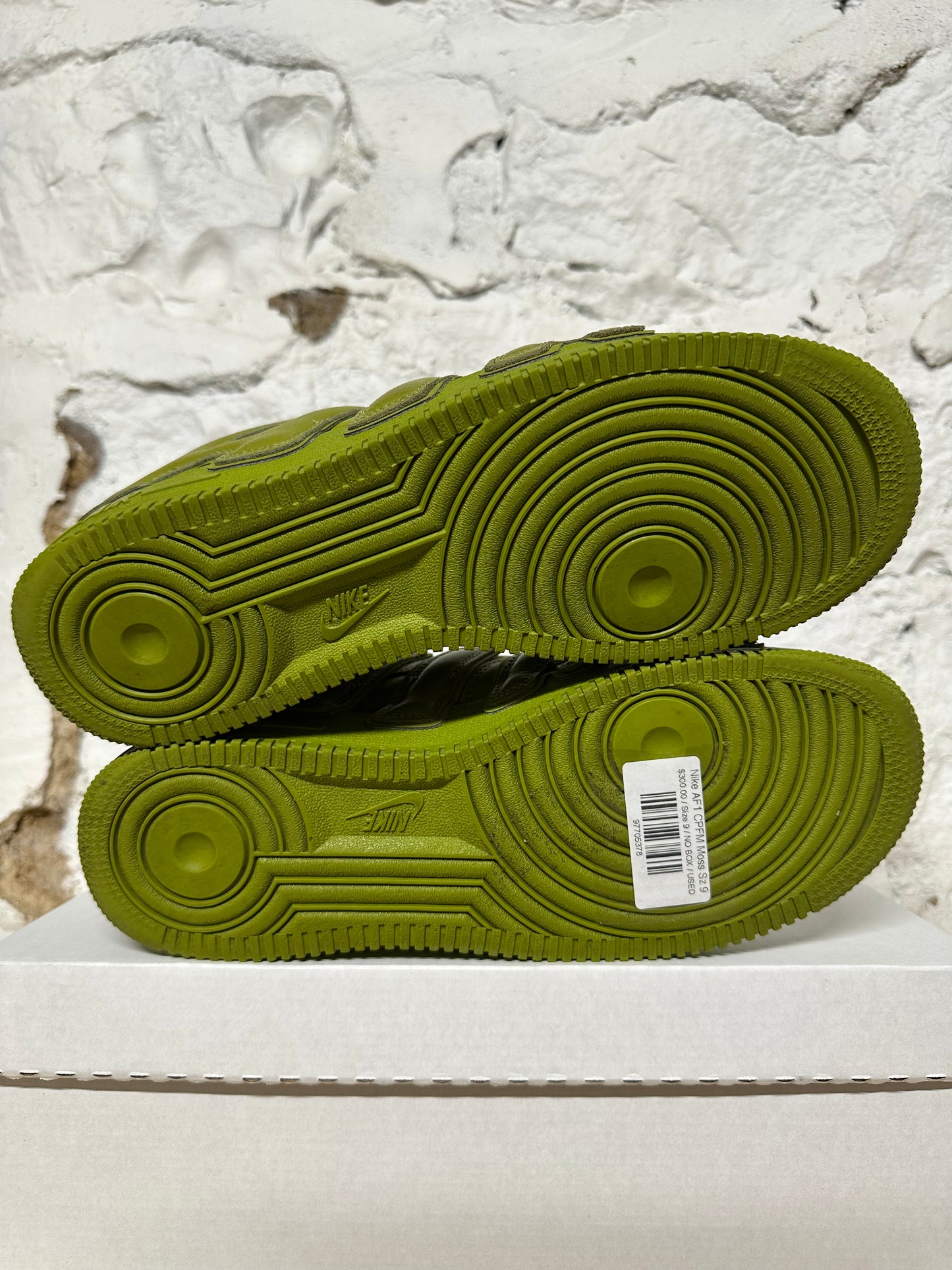 Nike Air Force 1 Low CPFM Moss Sz 9