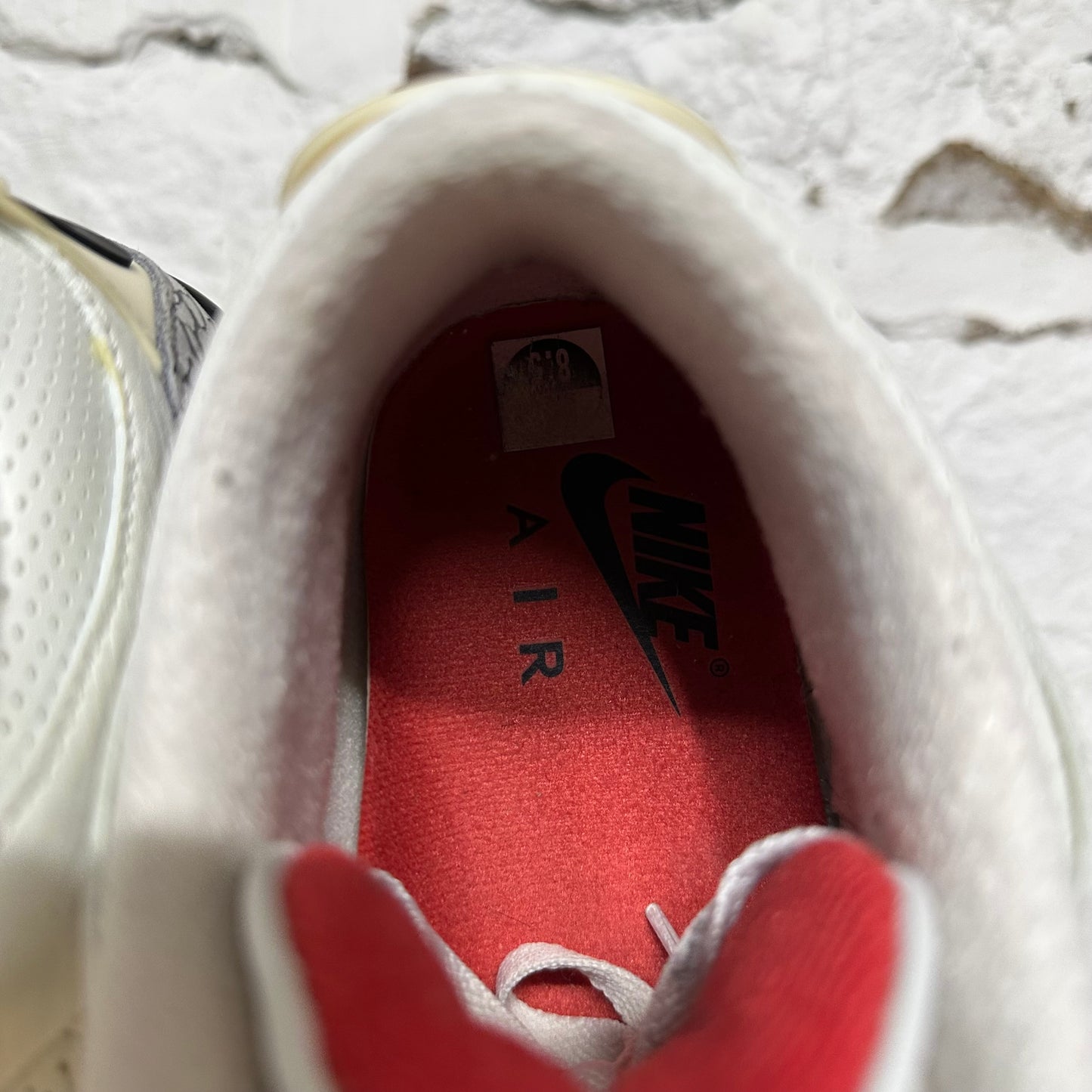Air Jordan 3 White Cement Reimagined Sz 8.5