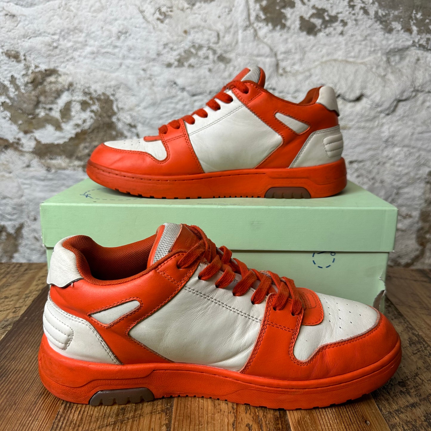 Off White Out Of Office Orange White Sz 9 (42)