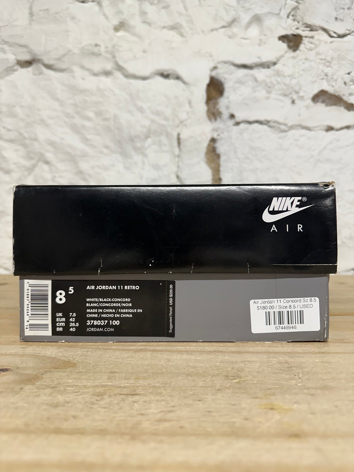 Air Jordan 11 High Concord Sz 8.5