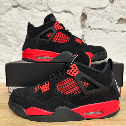 Air Jordan 4 Red Thunder Sz 12