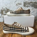 Burberry Side Spell Plaid Sneaker Sz 9 (42)