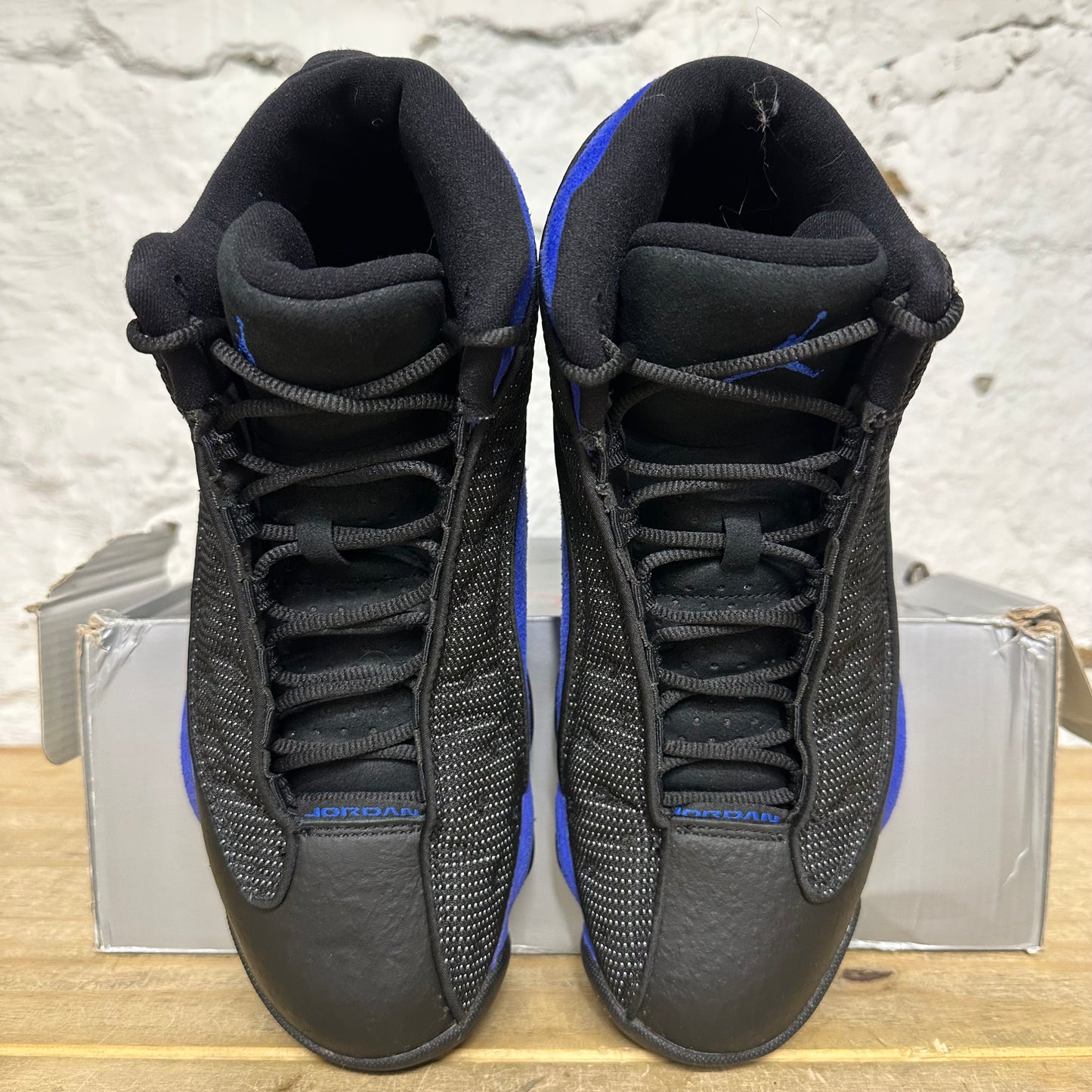 Air Jordan 13 Black Hyper Royal Sz 9